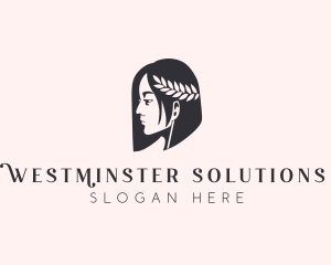 Woman Beauty Stylist  logo design