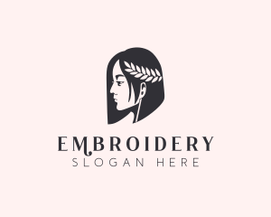 Woman Beauty Stylist  logo design