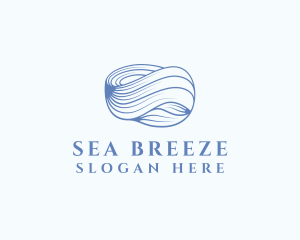 Sea Ocean Wave logo design