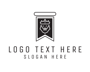 Sigil - Medieval King Banner logo design