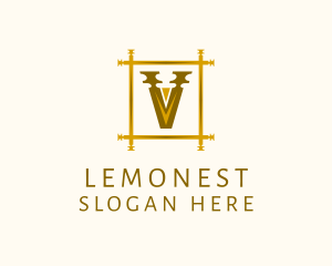 Hospitality - Luxury Elegant Letter V logo design
