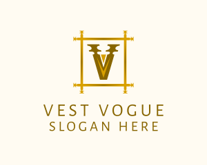 Vest - Luxury Elegant Letter V logo design