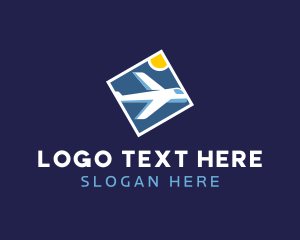 Freight - Airplane Travel Airline logo design