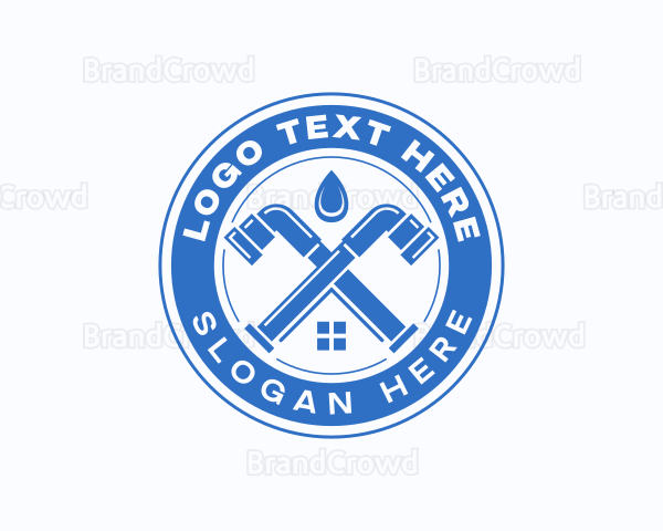 Plumbing Pipes Repair Logo