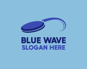 Blue - Blue Frisbee Sport logo design