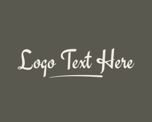 Calligraphic - Calligraphic Boutique Wordmark logo design
