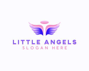 Angel Wings logo design