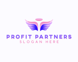 Angel Wings logo design