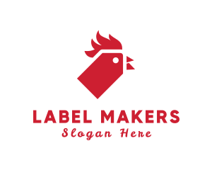 Label - Chicken Poultry Tag logo design