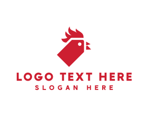 Chicken - Chicken Poultry Tag logo design