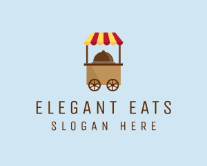 Food Cart Stand logo design