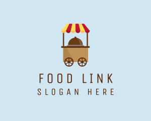 Simple Food Cart logo design