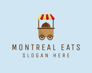 Food Cart Stand logo design