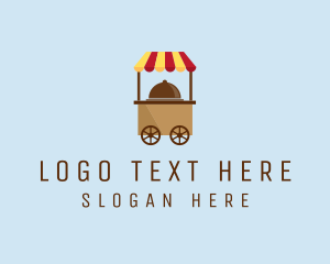 Food - Simple Food Cart logo design