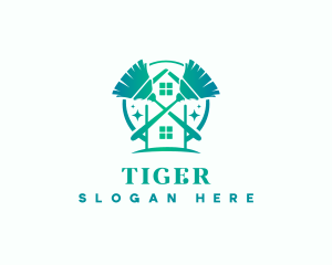 Property - Property House Cleaner logo design