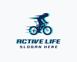 Physical - Sports Bicycle Race logo design