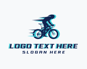 Cyclist - Sports Bicycle Race logo design