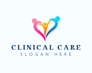 Heart Family Care logo design