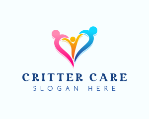 Heart Family Care logo design