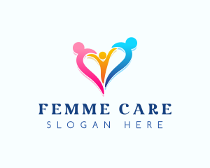 Heart Family Care logo design