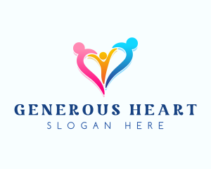 Heart Family Care logo design