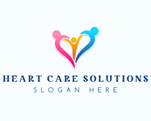 Heart Family Care logo design