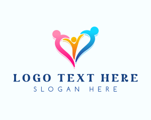 Love - Heart Family Care logo design