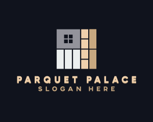 Parquet - Flooring Tiles Renovation logo design