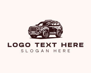 Sports Utility Vehicle - Car Garage Detailing logo design