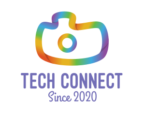 Photo - Colorful Gradient Camera logo design