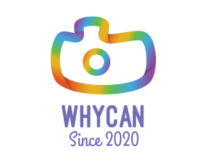 Digital Camera - Colorful Gradient Camera logo design