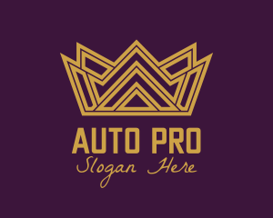 Gold Crown Monarchy  Logo