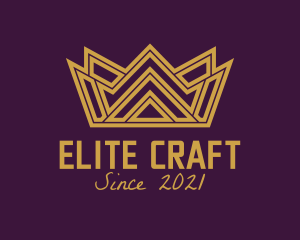 Quality - Gold Crown Monarchy logo design