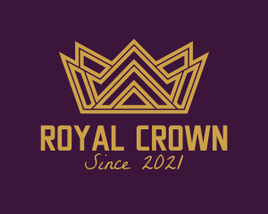 Prince - Gold Crown Monarchy logo design