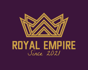 Empire - Gold Crown Monarchy logo design