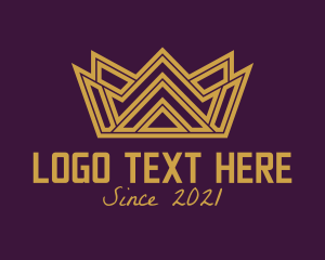 Quality - Gold Crown Monarchy logo design