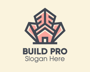 Home Realtor Property Builder Logo