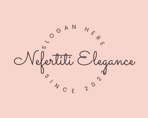 Elegant Handwritten Lettering logo design