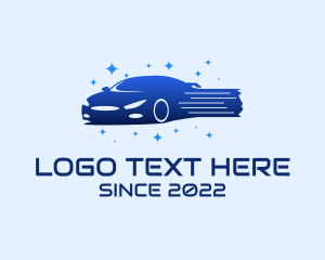 Automobile - Fast Car Cleaning Service logo design