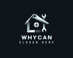 Handyman House Repair Logo