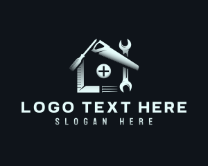 Handyman House Repair Logo