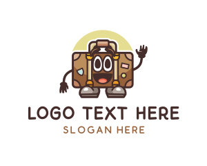 Luggage - Travel Suitcase Luggage logo design