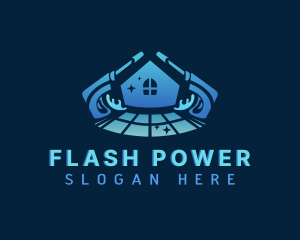 Power Washing Tiles logo design