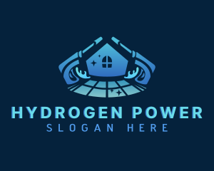 Power Washing Tiles logo design