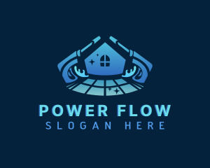 Power Washing Tiles logo design