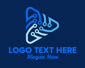 Web Developer - Triangle Software Developer logo design
