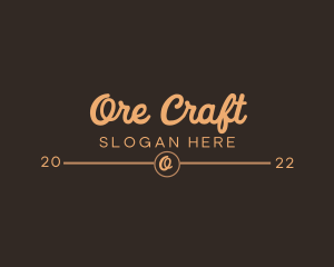 Simple Rustic Business logo design