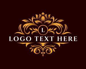 Luxury Flower Ornament Logo