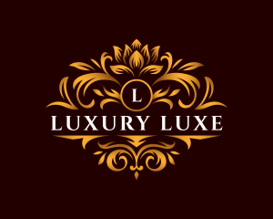 Luxury Flower Ornament logo design