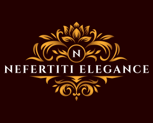 Luxury Flower Ornament logo design